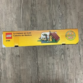 LEGO 5766 CREATOR: Log Cabin 3 In 1 BBQ Cookout Tree Boat Canoe 355 Pieces 2011