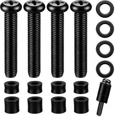M8 Screws for Samsung TV M8x45mm, Pitch 1.25mm TV Mounting Bolts Screws with ...