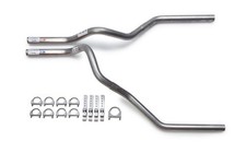 1988-1995 Chevy Silverado Truck 2.5 Dual Exhaust Mandrel Tail Pipe Kit