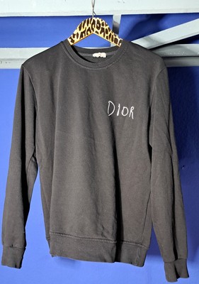 schwarzer Pullover Christian Dior Paris, Gr. S, kaum getragen