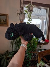 Toothless Fury Dragon Handmade Crochet Amigurumi Stuffie