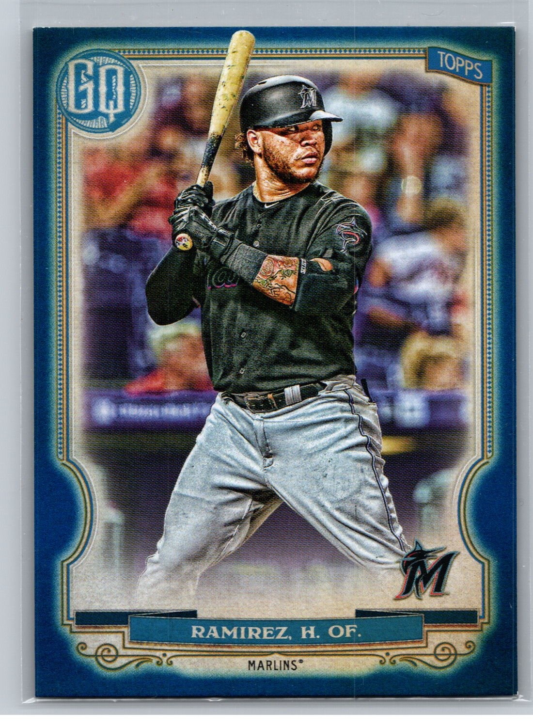 2020 Topps Gypsy Queen #9 Harold Ramirez Indigo #/250