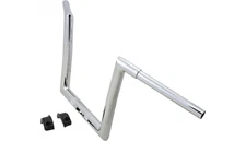 Todd's Cycle 10" Rise Chrome 1-1/4" Handlebars for Harley Road Glide FLTR 15-23