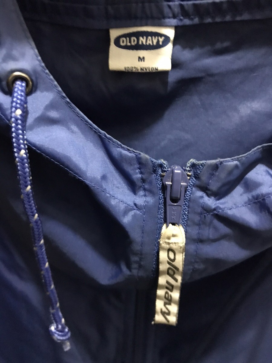 OLD NAVY Vintage 90's ANORAK Windbreaker Hoodie Pouch 3M OLD NAVY Vintage 90's ANORAK Windbreaker Hoodie Pouch 3M