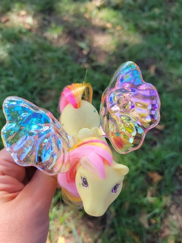 Flutter Pony Wings IMPROVED Replacement Custom Made Wings for G1 My Little Pony - Picture 6 of 8