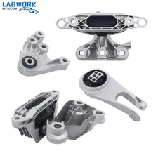 For Auto 2016-2018 Chevrolet Malibu 1.5L Engine Trans & Torque Strut Mount 4PCS