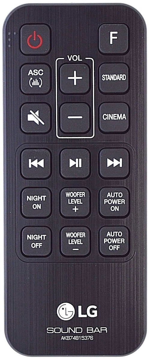 Lg Soundbar Remote Control For SK4D