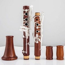 Professional Clarinet Wood Body Silver Plated Key Bb Key 17key Buffet Keys-Weike