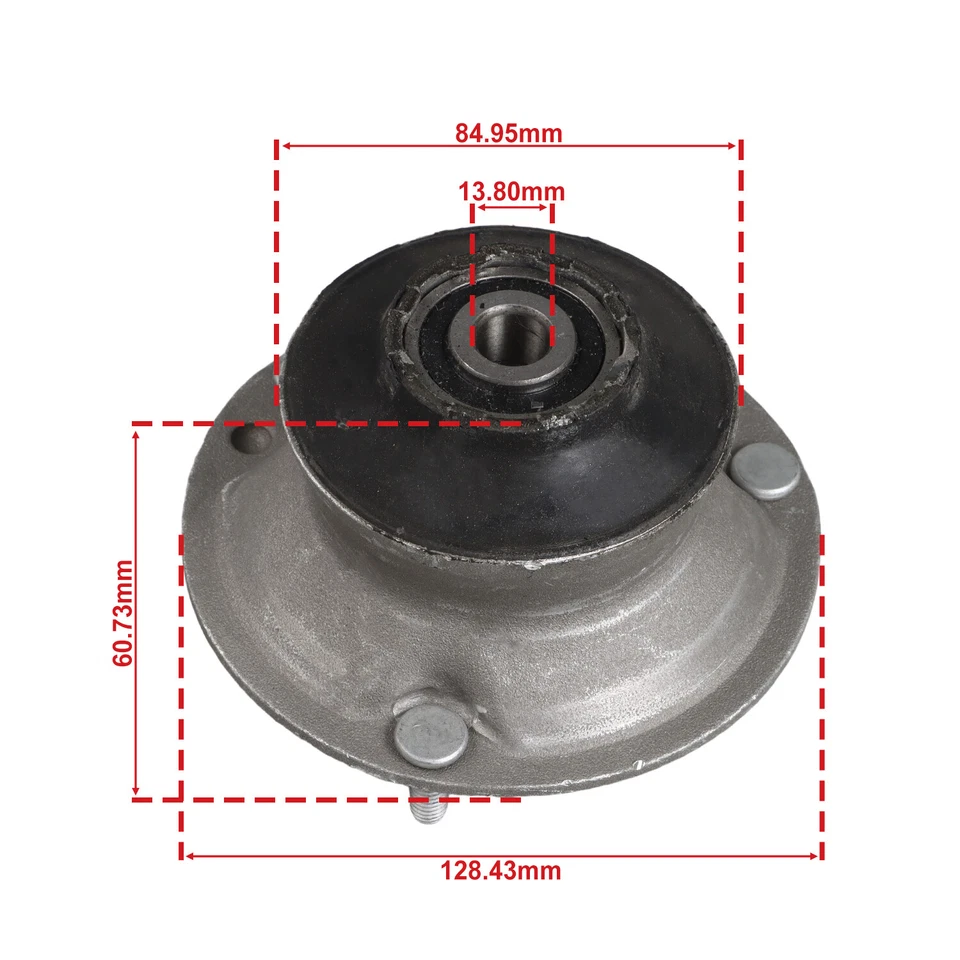 Kit de 2 cojinetes de montaje de amortiguador de puntal delantero para BMW Serie 3 Z3 Z4 E36 E85   Foto 2 de 4