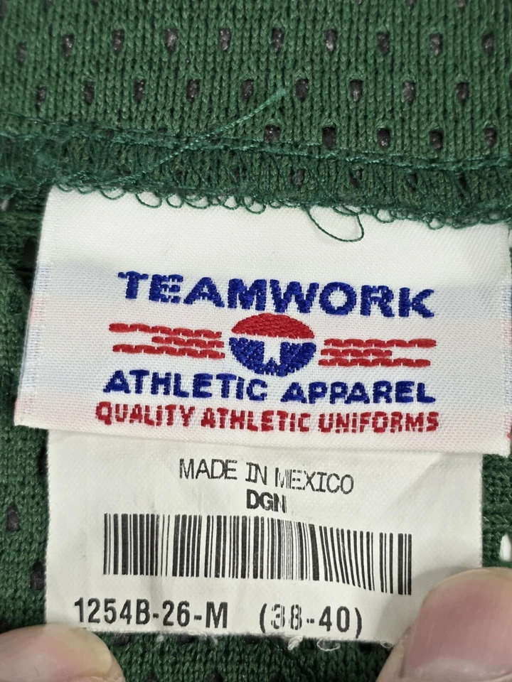 Camiseta deportiva verde vintage de trabajo en equipo de los Chiefs #14 para hombre talla mediana 38-40 Foto 3 de 4