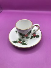 Porzellan Tasse Royal Grafton Mokkatasse England Sammeltasse Fine Bone China
