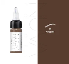 Nuva Colors Eyebrows AUBURN 1/2-oz Permanent Makeup Pigment PMU Ink Supplies