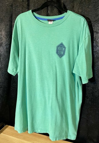 Y2K Volcom Stone Displacing Reality Since 1991 Men's Dark Red T-Shirt XL - Picture 14 of 24