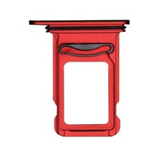 SIM Card Tray Dual for Apple iPhone XR Red Replacement Repair Part Cell Fix