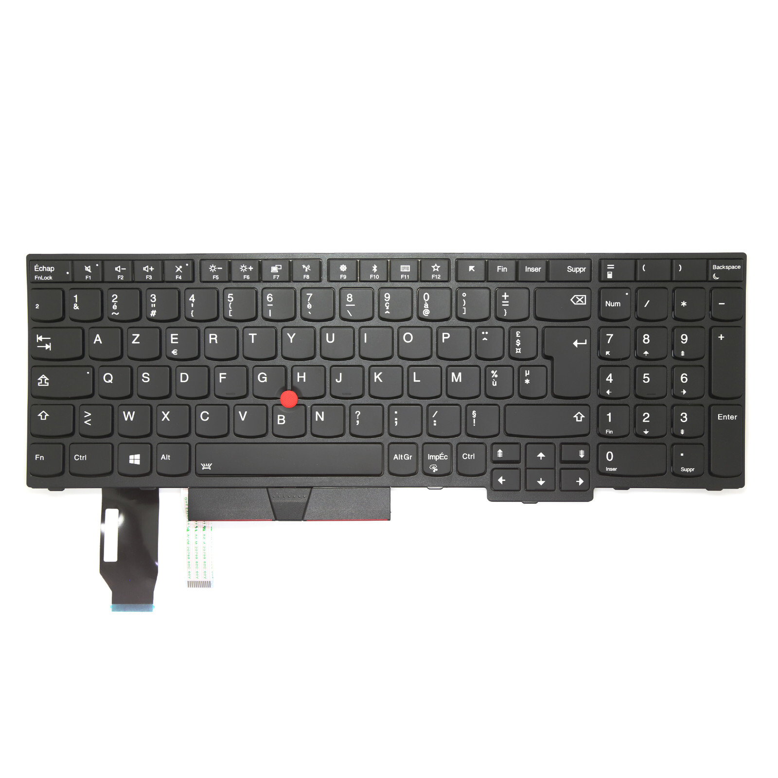 Clavier ThinkPad T15 cassé ? Remplacez-le par ce modèle AZERTY rétroéclairé - 2
