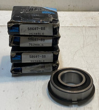 4 Qty Of General Single Row Ball Bearings S8607-88 7520dlg 8607-rs 4 Qty