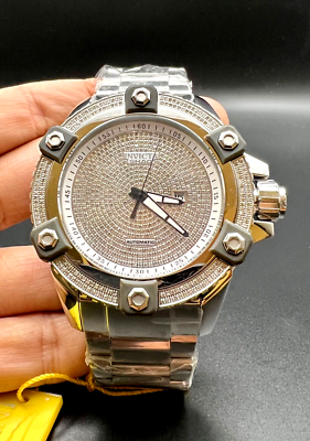 Invicta Men 33723 New Shaq Grand Octane 3.42 CTW Diamond Automatic