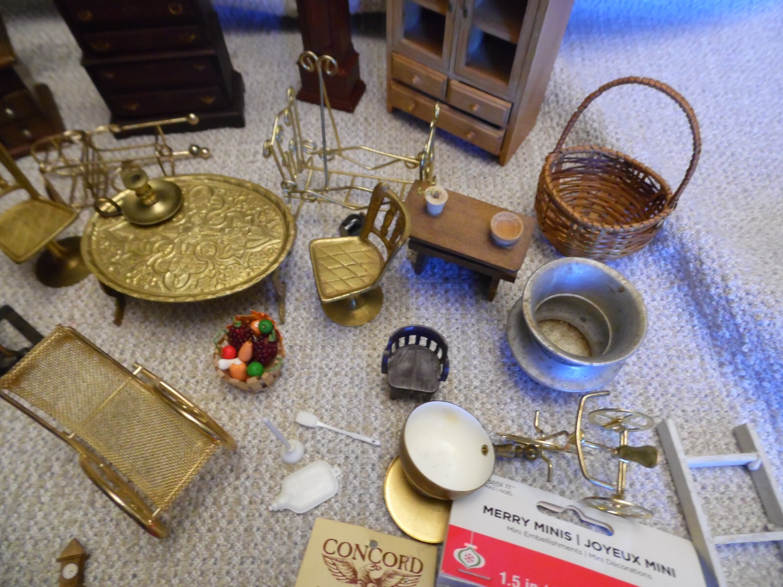 Assortment Lot of Dollhouse Furniture eBay