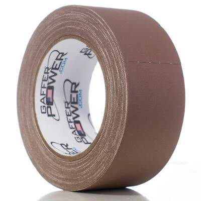 UNDISCLOSED Premium Brown Gaffers Tape - 2" X 30 Yards - MADE IN THE USA
