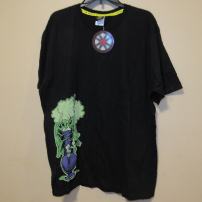 NWT S O Terik Art Collective Catch The Buzz Insect Smoking Bong T Shirt XL Funny