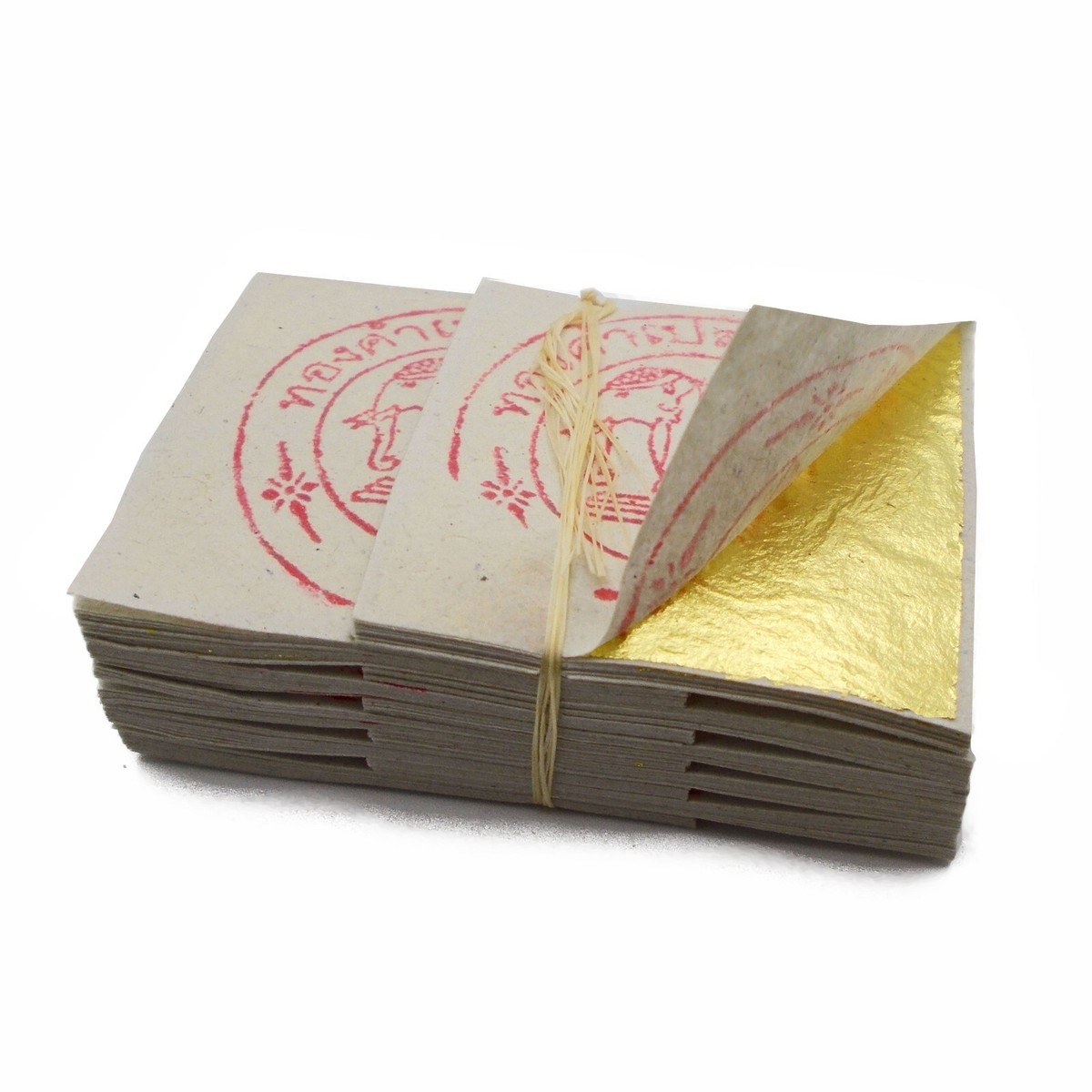 純金箔(24K) 4cm x 4cm タイ産 Gold Leaf 100枚セット Amazon | 純金箔 24K タイ産 Gold リーフ 金箔 シート 100枚