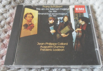 Franz Schubert Trio En Mi Bemol Majeur Op.100, Grand Duo En La Majeur, Op.162 CD