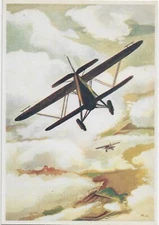 1935 Italian Aviation Post Card, Mint (52710)