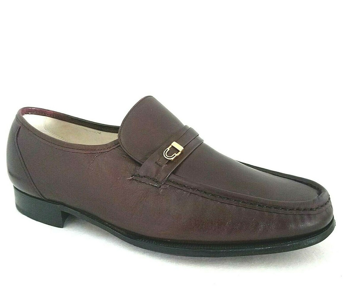 Floresheim Imperial Moc Toe Bit Brown Loafer Men Shoes Size 10 EEE Made In Italy Floresheim Imperial Moc Toe Bit Brown Loafer Men Shoes Size  main image 4