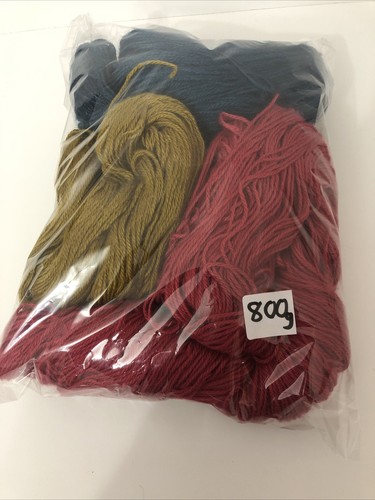 800g 100% Merino Wool Hanks Knitting Sock Yarn Remnants Crochet Craft - Picture 18 of 18