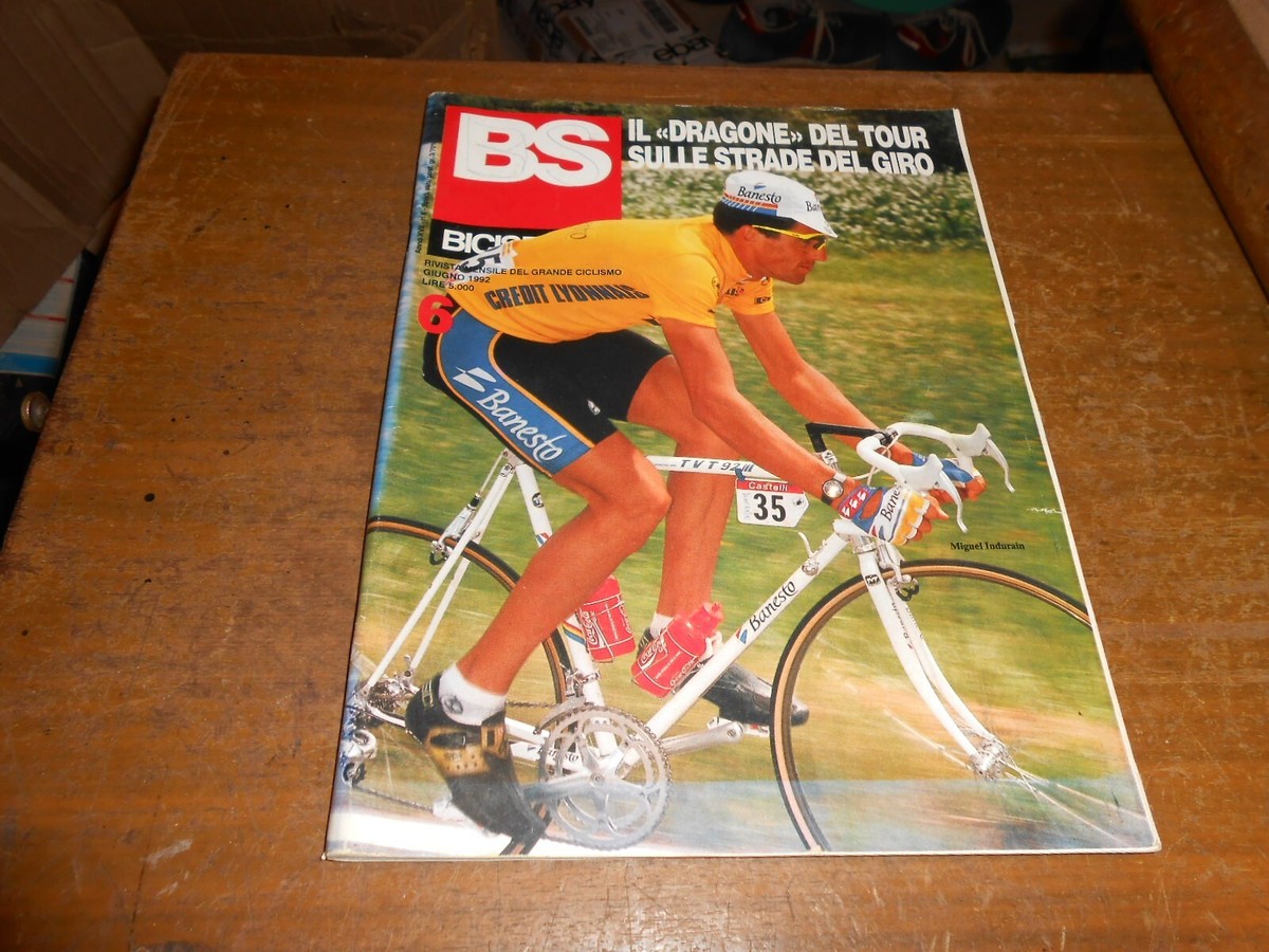 Vintage Italian Bicycle Cyclist Magazine Bisisport BS January 1992