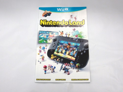 Nintendo Land for Wii U Instruction Manual Booklet ONLY!! (Wii U) | eBay