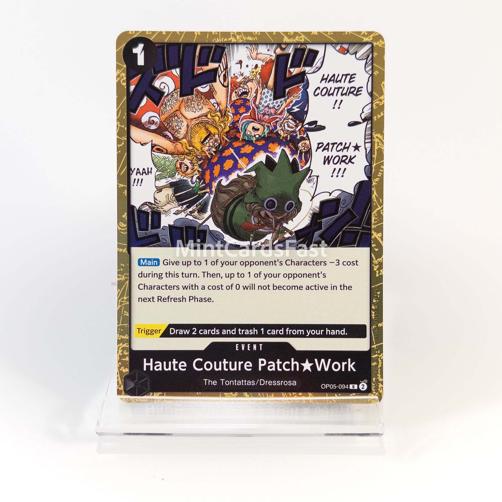 OP05-094 Haute Couture Patch Work English One Piece Card Game