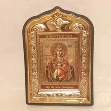 Orthodox Icon "The Sign" Mother of God – 5.5x3.9 in