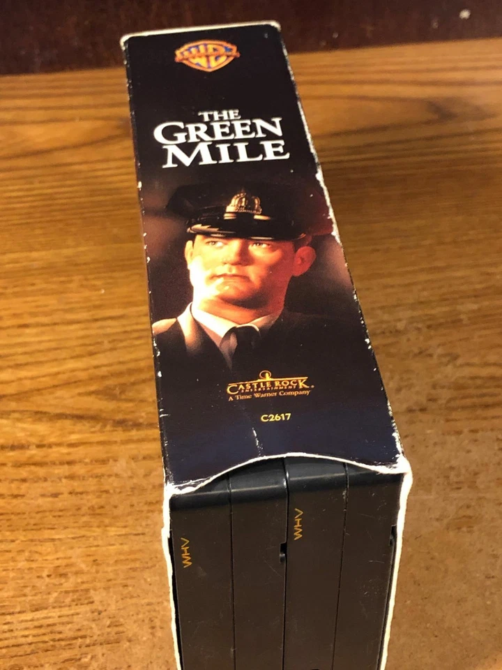The Green Mile Screener Screening Copy VHS VCR Video Tape Used Tom Hanks RARE Foto 3 de 4