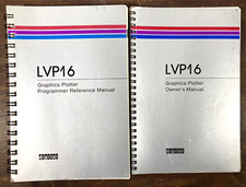 DEC LVP16 Graphics Plotter Owners  Reference Manual Lot Digital Equipment Corp