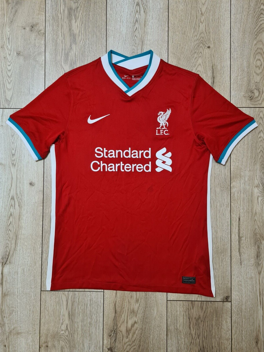 LIVERPOOL 2020 2021 HOME FOOTBALL SHIRT SOCCER JERSEY RED JERSEY