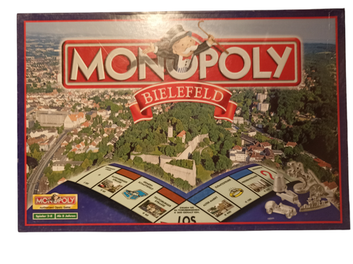 Monopoly Bielefeld Winning Moves Neu unbenutzt von 2006 R