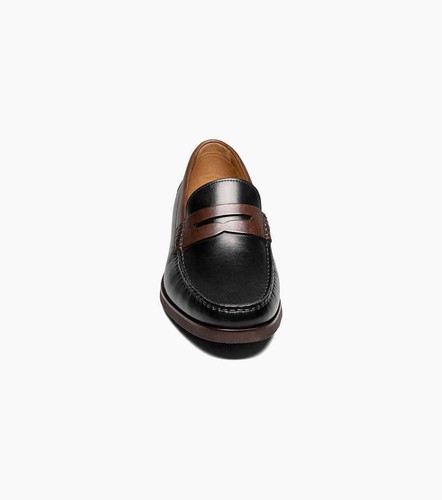 Florsheim Men's Berkley Flex Moc Toe Penny Loafer - Picture 6 of 7