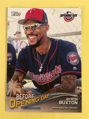 2018 Topps Before Opening Day Insert #BOD-BB Byron Buxton Twins