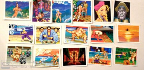 cromos super Street Fighter II  Merlin 1991 Capcom Sticker, lote 6, 16 cromos - Bild 1 von 2