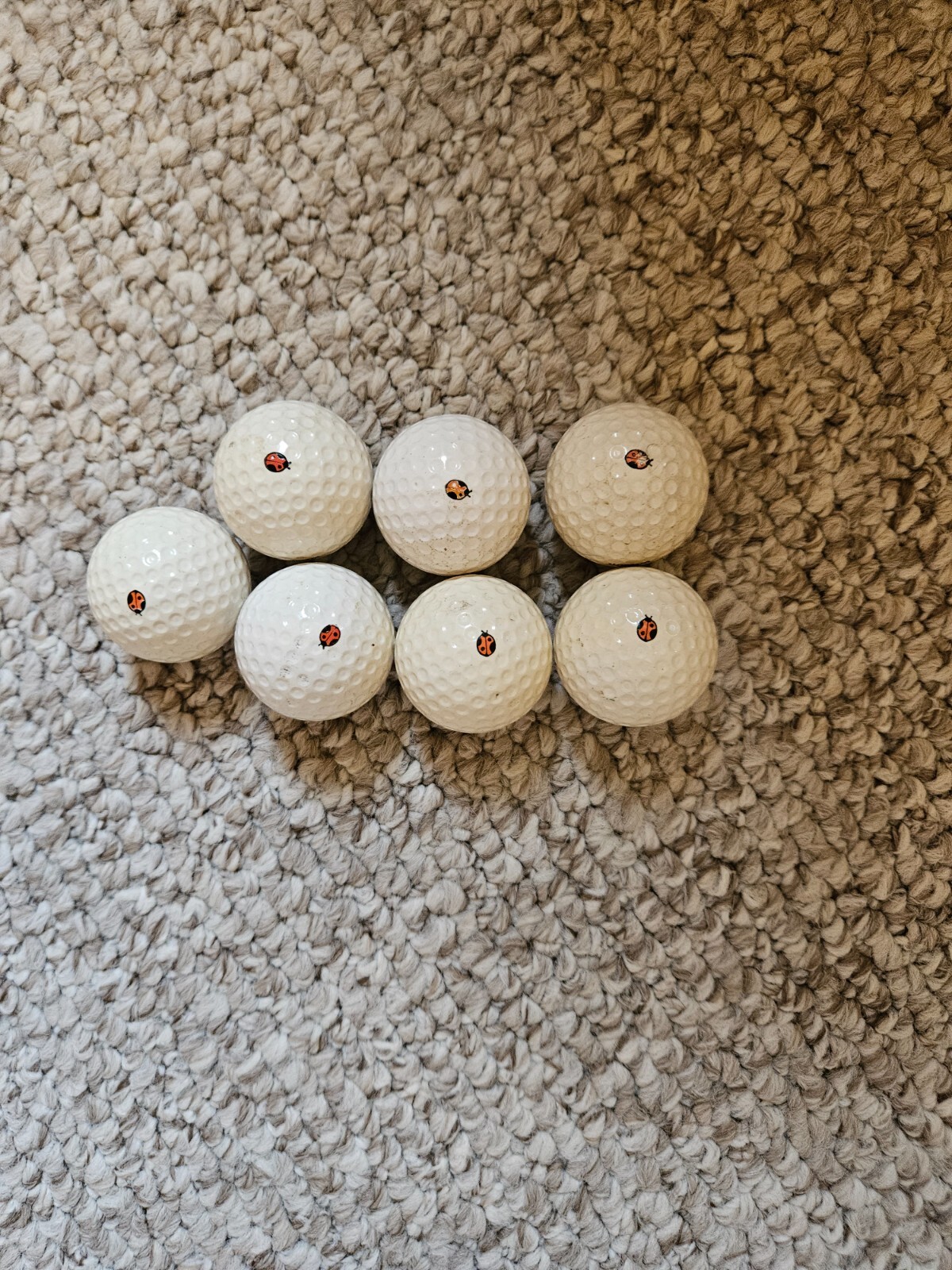 Vintage Wilson Lady Bug Women's Golf Ball Collectible Golf Ball Lot of 7 eBay