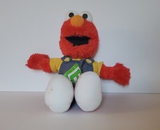 Talking Singing Elmo ABC Plush Doll Overalls Fisher Price Sesame Street 2008