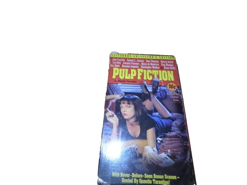 Pulp Fiction Laserdisc Laser Disc LD Widescreen THX ~ Quentin