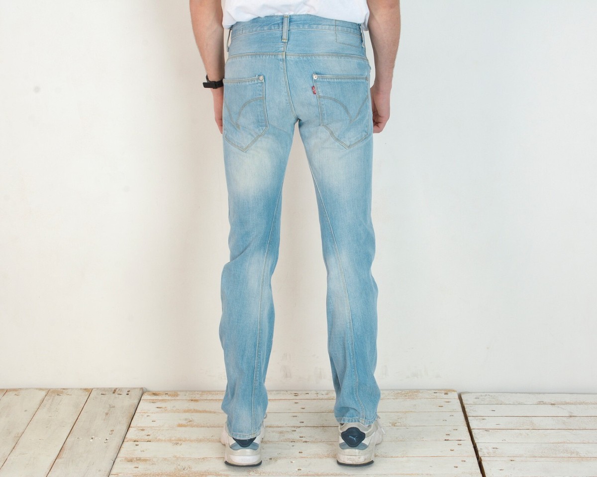 【W29 L32】 europe levi's リーバイス Engineered LEVI'S ENGINEERED Men W29 L32 Relaxed Twisted Jeans Denim