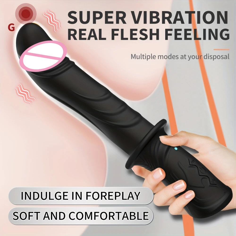 Vibrator Silicone 10-Speed Rechargeable Dildo Women's Toys Couple Toys |  eBay