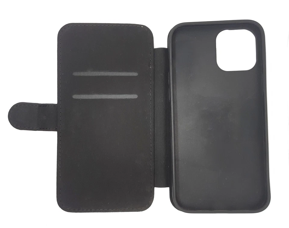 Funda protectora plegable personalizada para teléfono billetera collage personalizada para iPhone Samsung Foto 4 de 4