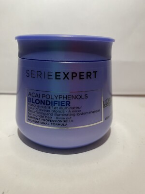 L'Oreal Serie Expert Acai Polyphenols Blondifier Resurfacing Masque 8.4 oz