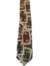 Vintage Mickey Mouse Tie Handmade By Serafino Tie is 56" Long Made In Korea