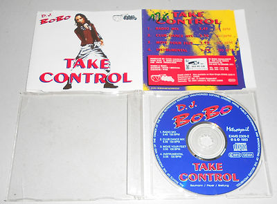 Single CD DJ Bobo - Take Control  4.Tracks  1993