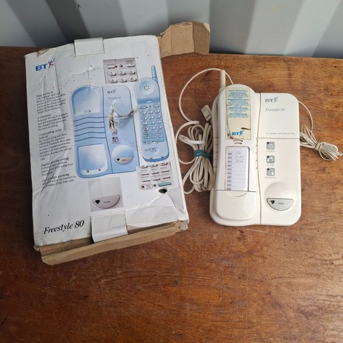 BT collectable vintage phone Freestyle 80 Cordless, Collectable